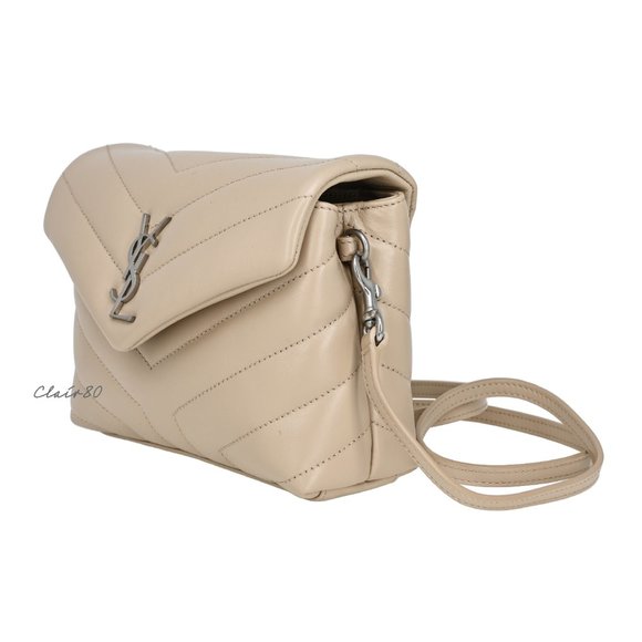 Saint Laurent Monogram Loulou Toy Matelassé Leather Cross Body Bag - Picture 3 of 10